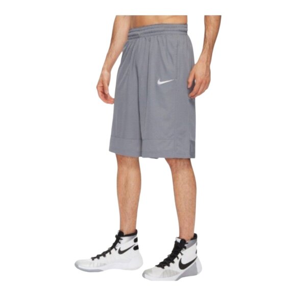 Nike Dri-FIT Fastbreak Basketball Shorts in Gray Workout Athletic Men's M - Picture 1 of 7